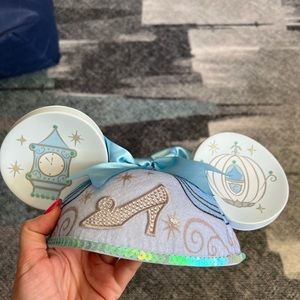Cinderella ears from Disneyland 2014 with “Cindy” embroidered on the back